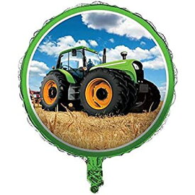【中古】【輸入品・未使用】Tractor Time 46cm Foil Balloon