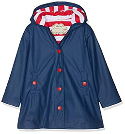 【中古】【輸入品・未使用】(ハトリー) Hatley 女の子用スプラッシュジャケット レインコート US サイズ: 5 カラー: ブルー