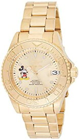 【中古】【輸入品・未使用】Invicta Men &apos;s &apos; Disney Limited Edition &apos; AutomaticステンレススチールCasual Watch %カンマ% Color : gold-toned (モデル: 2277