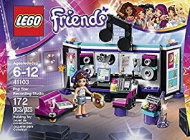 【中古】【輸入品・未使用】輸入レゴフレンズ LEGO Friends 41103 Pop Star Recording Studio Building Kit [並行輸入品]