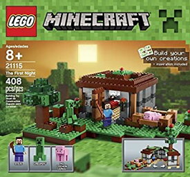 【中古】【輸入品・未使用】輸入レゴマインクラフト LEGO Minecraft The First Night (408pcs) Figures Building Block Toys [並行輸入品]