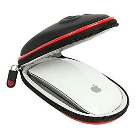【中古】【輸入品・未使用】Hermitshell Hard EVA Storage Carrying Case Bag for Apple Magic Mouse (I and II 2nd Gen) and carabiner (Black) [並行輸入品]