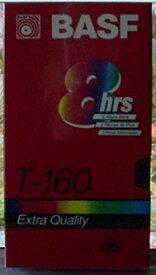 【中古】【輸入品・未使用】BASF T-160 Extra Quality 8 Hour Blank VHS Video Cassette Recording Tape [並行輸入品]