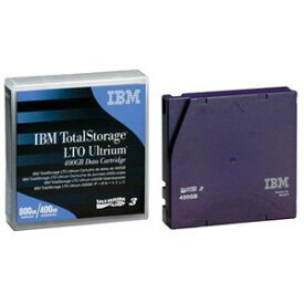 【中古】【輸入品・未使用】IBM LTO Ultrium 3 Tape Cartridge - LTO Ultrium LTO-3 - 400GB (Native)/800GB (Compressed) [並行輸入品]
