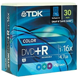 【中古】【輸入品・未使用】TDK DVD+R47DFSP30M DVD+R Recordable Discs [並行輸入品]