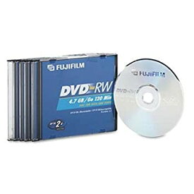 【中古】【輸入品・未使用】Fuji - Dvd-Rw Discs 4.7Gb 2X W/Jewel Cases Silver 5/Pack Product Category: Storage Media/Dvds [並行輸入品]