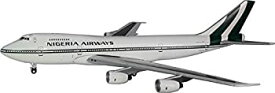 【中古】【輸入品・未使用】Nigerian Airways G-BDXB 747-200 Airplane Miniature Model Metal Die-Cast 1:500 Part# A015-IF5742008 [並行輸入品]