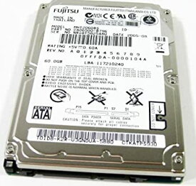 【中古】【輸入品・未使用】60GB SATA-150 Fujitsu 5400RPM 9.5mm 8MB 2.5in MHT2060BS [並行輸入品]