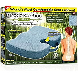 【中古】【輸入品・未使用】(1) - Miracle Bamboo Cushion MBC-MC4 Miracle Bamboo Grey