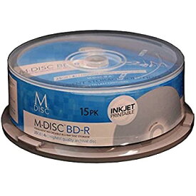 【中古】【輸入品・未使用】M-DISC 25GB Blu-ray Media%カンマ% Inkjet Printable - 15 Disc Cake Box [並行輸入品]