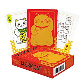 【中古】【輸入品・未使用】[アクエリアス]Aquarius Lucky Cat Playing Cards 52431 [並行輸入品]