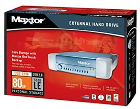 【中古】【輸入品・未使用】Maxtor R01J080 External USB 2.0 7200 RPM 80 GB w/2 MB Cache [並行輸入品]