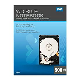 【中古】【輸入品・未使用】WD Blue Notebook 500GB SATA 3.0 Gb/s 2.5-Inch Internal Notebook Hard Drive Retail Kit [並行輸入品]