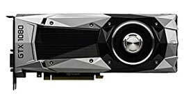 【中古】【輸入品・未使用】ASUS GeForce GTX 1080 Founders Edition GTX1080-8G 8GB GDDR5X PCI Express 3.0 [並行輸入品]