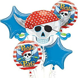 【中古】【輸入品・未使用】Anagram Pirate Party Balloon Bouquet [並行輸入品]