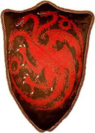 【中古】【輸入品・未使用】Factory Entertainment Game of Thrones House Targaryen Dragon Sigil Throw Plush Pillow [並行輸入品]