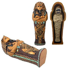 【中古】【輸入品・未使用】Sm. King Tut Coffin with Mummy Collectible Figurine [並行輸入品]