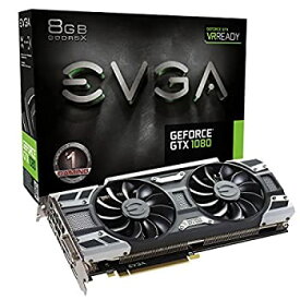 【中古】【輸入品・未使用】EVGA GeForce GTX 1080 GAMING ACX 3.0%カンマ% 8GB GDDR5X%カンマ% LED%カンマ% DX12 OSD Support (PXOC) Graphics Card 08G-P4-6181-KR%カンマ% w/ Free Ra