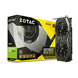 【中古】【輸入品・未使用】ZOTAC GeForce GTX 1070 AMP! Edition%カンマ% ZT-P10700C-10P%カンマ% 8GB GDDR5 IceStorm Cooling%カンマ% Metal Wraparound Carbon ExoArmor exterior%