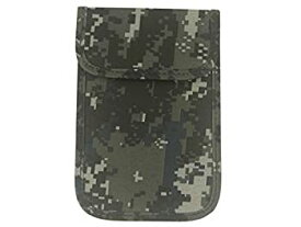 【中古】【輸入品・未使用】Tekit? Army Camouflage Protective Anti-radiation Anti-tracking Anti-spying GPS Rfid Signal Blocking Pouch Case Bag for 3-6 Inches Cell