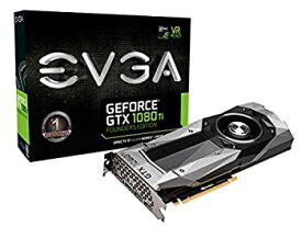 【中古】【輸入品・未使用】EVGA GeForce GTX 1080 Ti FOUNDERS EDITION GAMING%カンマ% 11GB GDDR5X%カンマ% LED%カンマ% DX12 OSD Support (PXOC) Graphic Cards 11G-P4-6390-KR [