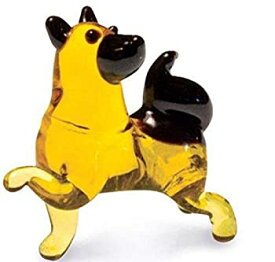 【中古】【輸入品・未使用】ガラス細工　犬 シェパード Tynies NEW 119 Glass Figure　Tap - German Shepard Dog [並行輸入品]