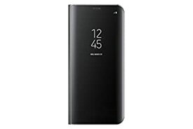 【中古】【輸入品・未使用】Samsung サムスン 純正品　Galaxy S8+ クリアビュー Clear View Standing Cover 手帳型 ケース カバー【並行輸入品】 (Black)