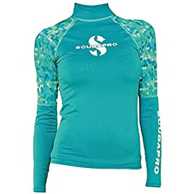 【中古】【輸入品・未使用】(Large%カンマ% Caribbean) - ScubaPro Women's UPF 50 Long Sleeve Rash Guard