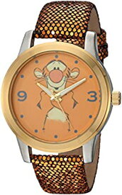 【中古】【輸入品・未使用】[女性用腕時計]Disney Women's 'Pooh Tigger' Quartz Metal Casual Watch Color Gold-Toned (Model: WDS000353)[並行輸入品]