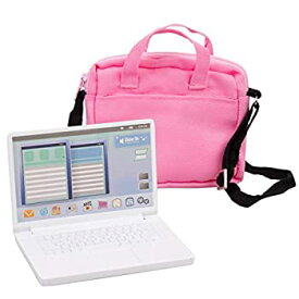 【中古】【輸入品・未使用】Computer Laptop with Carrying Bag for American Girl and other 46cm dolls - Compare Durable Metal Construction