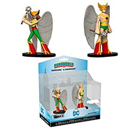 【中古】【輸入品・未使用】HeroWorld Justice League Hawkman & Hawkgirl ヒーローワールド ジャスティスリーグ Hawkman＆Hawkgirl アクションフィギュア [並行輸入品]