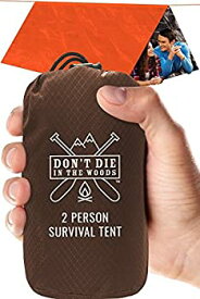 【中古】【輸入品・未使用】Don't Die In The Woods World's Toughest Ultralight Survival Tent [並行輸入品]