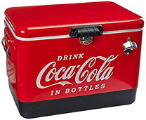 希少 CocaCola クーラーボックス 金属製 幅36×奥25×高36cm DRINK 