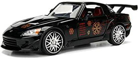 【中古】【輸入品・未使用】Johnny's 2001 Honda S2000 Black %ダブルクォーテ%Fast & Furious%ダブルクォーテ% Movie 1/24 Diecast Model Car by Jada 99541
