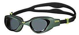 【中古】【輸入品・未使用】(One Size%カンマ% smoke-deep green-Black) - Arena Unisex 'The One' Swimming Goggles