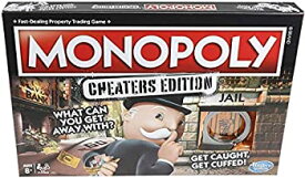 【中古】【輸入品・未使用】Monopoly Cheaters Edition Board Game モノポリーチーターズ版ボードゲーム英語版 [並行輸入品]