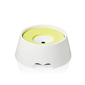 【中古】【輸入品・未使用】Yogipet WATER BOWL 犬 猫 水飲み器 ペット用 抗菌 猫用 犬用 水入れ 給水器 水飲み 早食い防止 飛び散り防止 ボウル ペット用 食器 円形 [並行