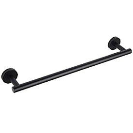 【中古】【輸入品・未使用】GERZ Bathroom Towel Bar 18%ダブルクォーテ% Stainless Steel Towel Bar Matte Black Contemporary Style Wall Mount for Bath Kitchen 141［並行輸