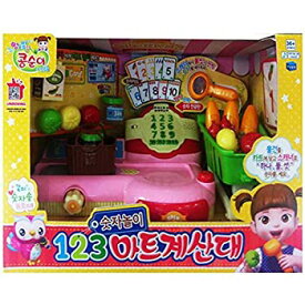 【中古】【輸入品・未使用】Kongsuni マート現金自動預け払い機プレイセットキャッシャーマーケットPlay kids toy韓国のテレビキャラクター Kongsuni Mart Cash Register Pr