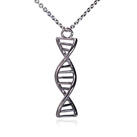 【中古】【輸入品・未使用】Clayton Jewelry Labs DNA ダブルヘリックス サイエンスステンレススチールネックレス