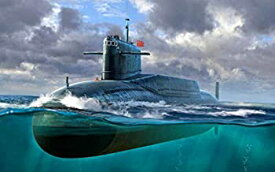 【中古】【輸入品・未使用】トランペッター 1/144 中国人民解放軍海軍 092型潜水艦 プラモデル 05910