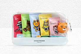 【中古】【輸入品・未使用】カカオフレンズ ポータブルトラベル旅行 セット kakao Friends Toothpaste Special Set Portable travel set [並行輸入品]