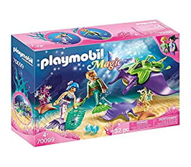 【中古】【輸入品・未使用】Playmobil - Magical Mermaids: Pearl Collectors with Manta Ray