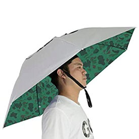 【中古】【輸入品・未使用】(Silver/ Blue 2Pcs) - NEW-Vi Fishing Umbrella Hat Folding Sun Rain Cap Adjustable Multifunction Outdoor Headwear