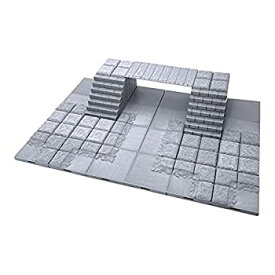 【中古】【輸入品・未使用】EnderToys Locking Dungeon Tiles - Bridge Over Lava%カンマ% 1/72 (28mmスケール) 3Dプリント ミニチュア 地形風景 プラモデルキット RPG用