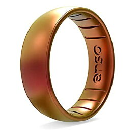 【中古】【輸入品・未使用】Enso Rings クラシックレジェンド シリコンリング - シリコンリング アメリカ製 - 超快適 通気性 安全なシリコンリング - メンズとレディースシ