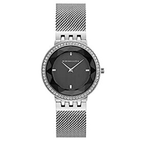 【中古】【輸入品・未使用】BCBGMAXAZRIA Women&#39;s Japanese-Quartz Watch with Stainless-Steel Strap%カンマ% Silver%カンマ% 17.6 (Model: BG50670003