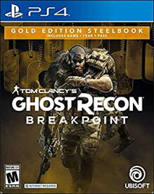 【中古】【輸入品・未使用】Tom Clancy's Ghost Recon Breakpoint: Steelbook Gold Edition (輸入版:北米) - PS4