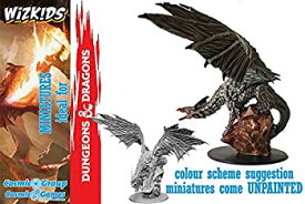 【中古】【輸入品・未使用】WizKids Pathfinder Roleplaying Game Unpainted Miniatures: Silver Dragon [並行輸入品]