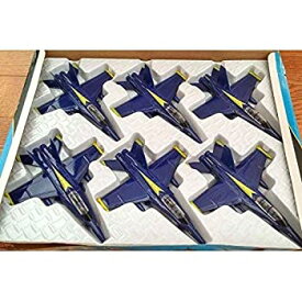 【中古】【輸入品・未使用】Set of 6 F/A 18 Hornet US Navy Blue Angels fighter plane - diecast model 7%ダブルクォーテ% 1:50 [並行輸入品]